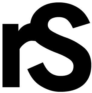 r S logo