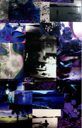 ryan smith, Peace collage digital prints, black & white prints on fiber, transparencies  24x36 in. 2005
